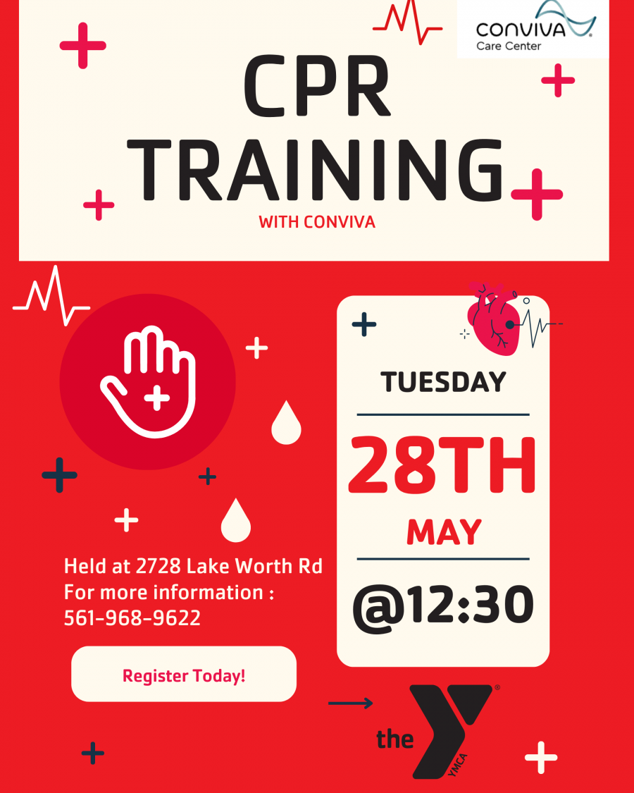 CPR Training May 28th at 12:30pm