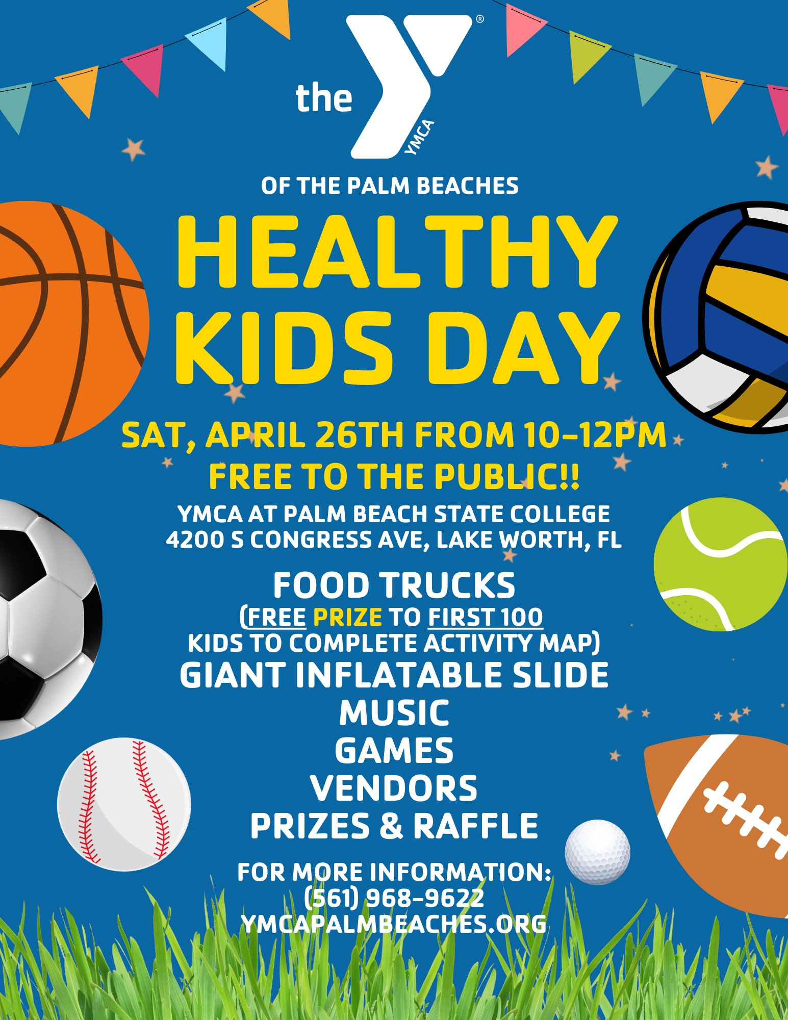 Healthy Kids Day Saturday, April 26 from 10am-12pm